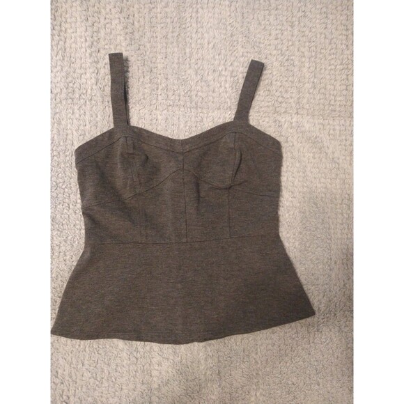 Cabi gray vintage y2k adjustable size 6 top - Picture 1 of 9